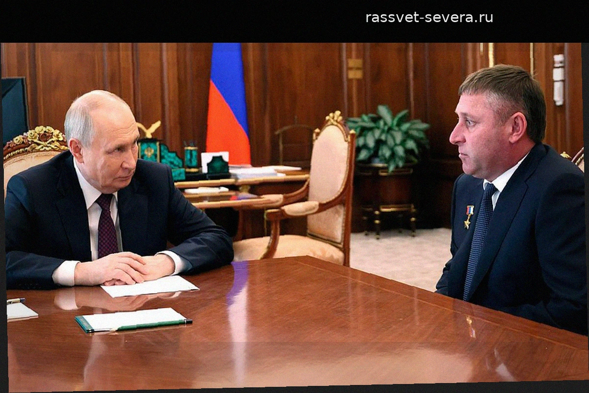 Владимир Путин утвердил Вячеслава Гладкова на пост врио главы Белгородской области