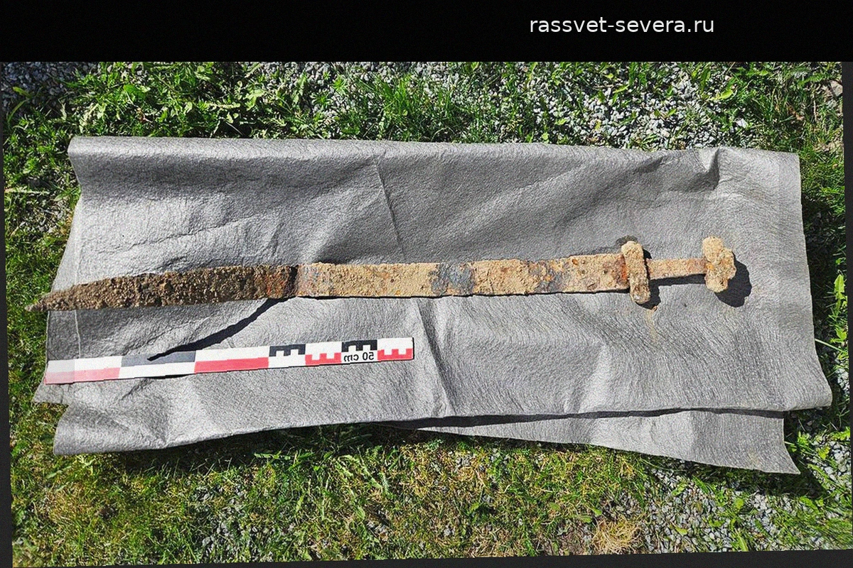 Шестилетний школьник обнаружил в Норвегии меч, которому 1300 лет