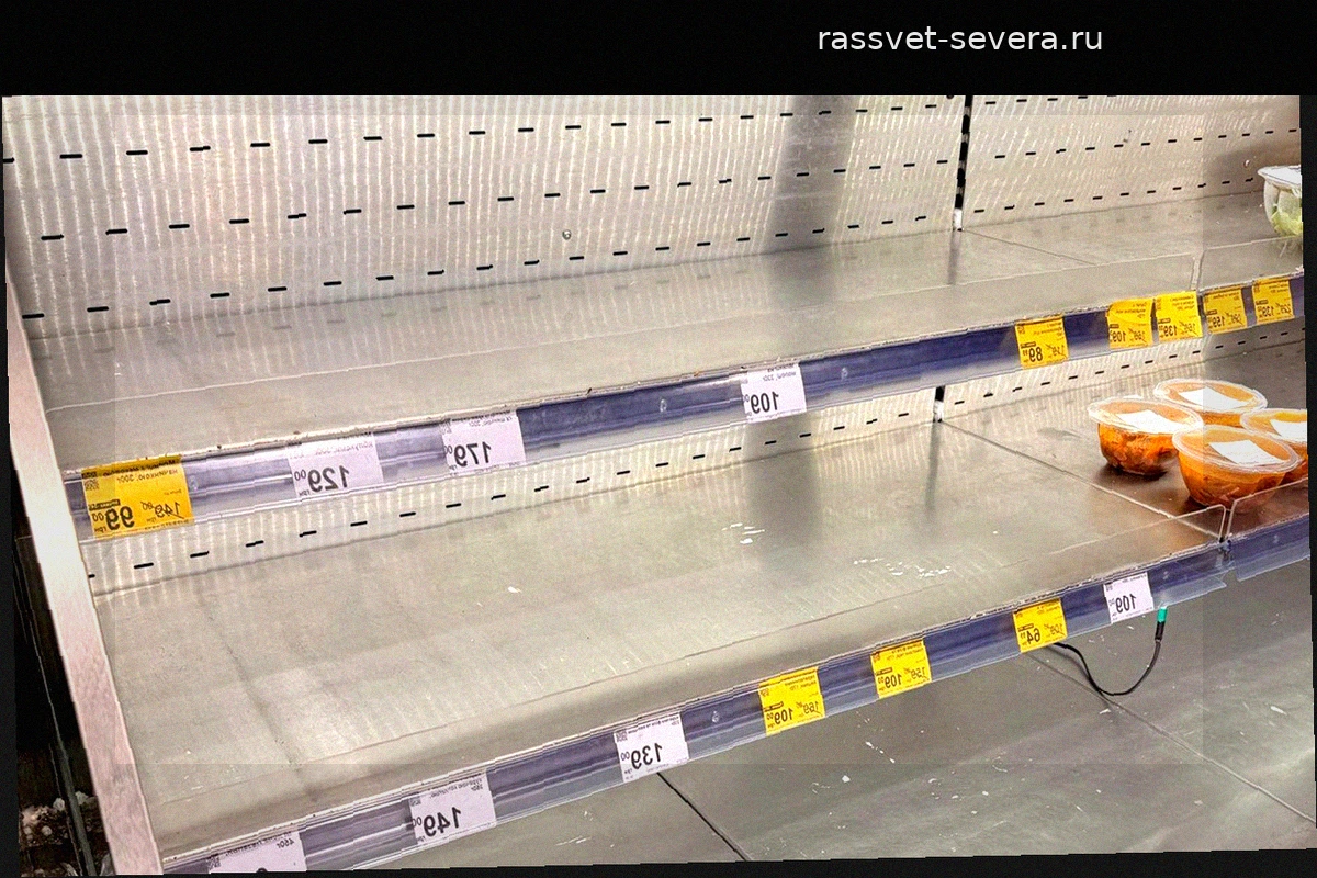 Продовольственный кризис в Киеве: дефицит товаров и резкое подорожание