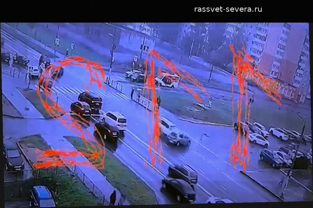 Смертельное столкновение иномарок в Костроме попало на видео