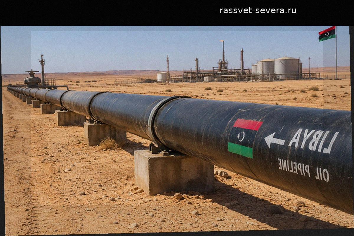 Вооруженная группа заблокировала ключевой нефтепровод в Ливии