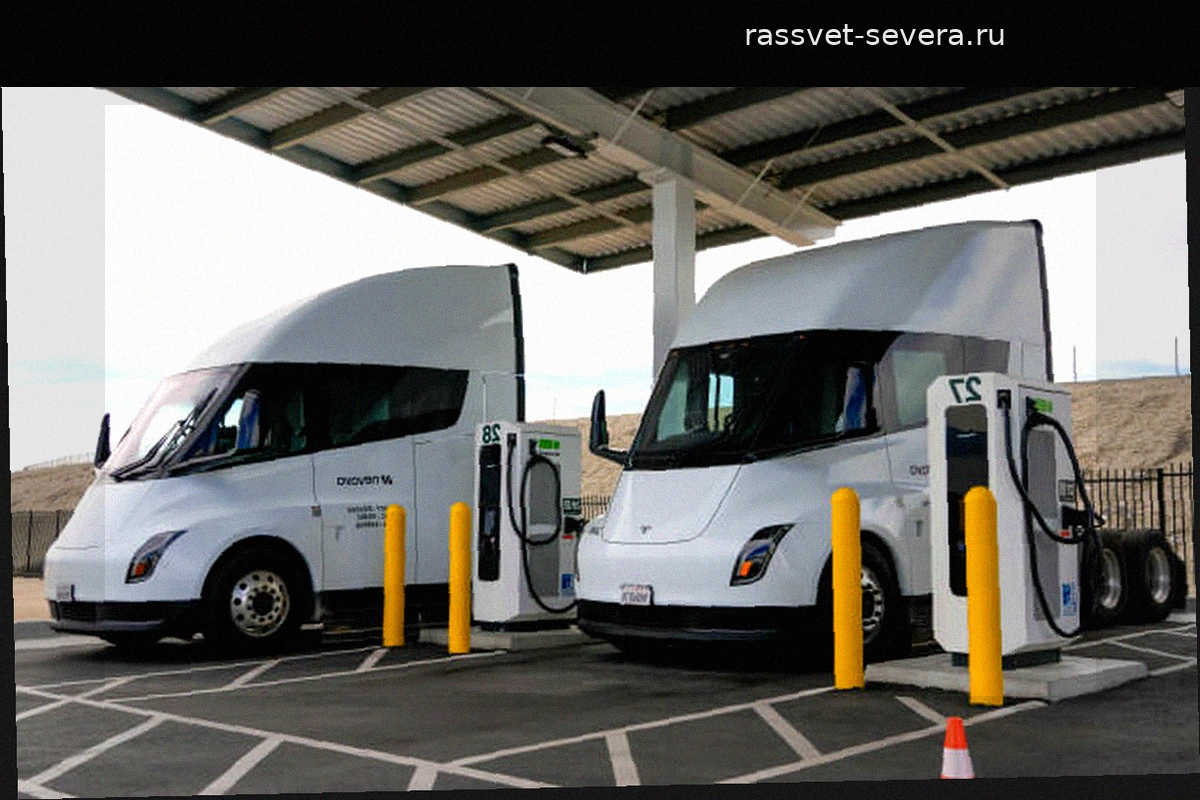 Tesla запустила полноценное производство электротягача Semi