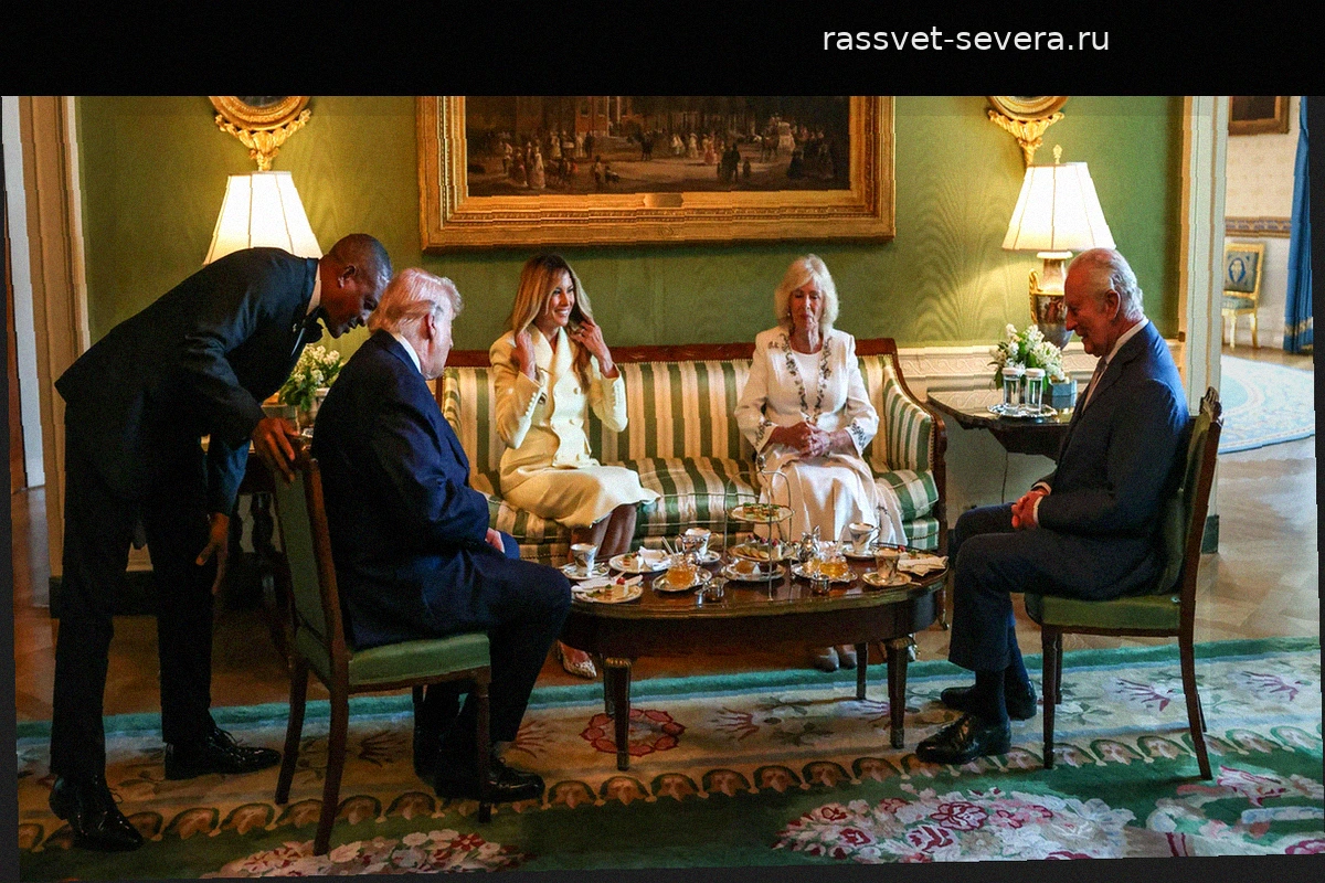 Королевский визит в Вашингтон: Дональд Трамп встретил Карла III и королеву Камиллу
